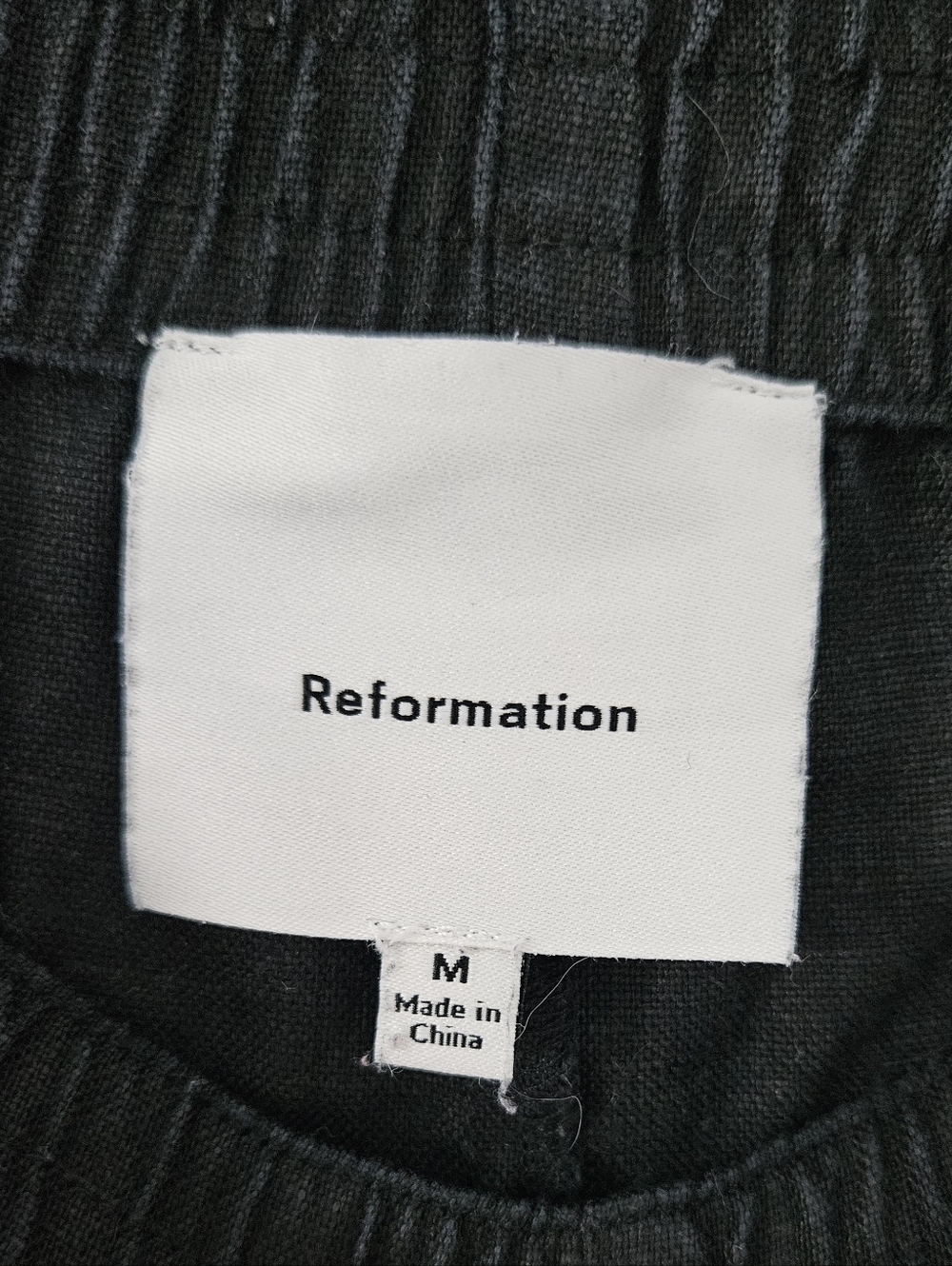 Reformation Fernando Linen Wide Leg Pant - Picture 3 of 7
